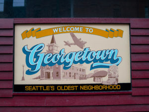 Explore Georgetown with this Seattle<br>Yellow Cab Neighborhood Guide